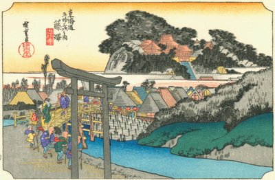 Fujisawa av Hiroshige