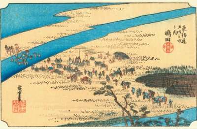 Shimada av Hiroshige