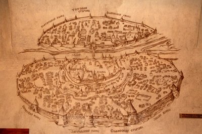 Novgorodkartan, 1600-talet av Historical Document