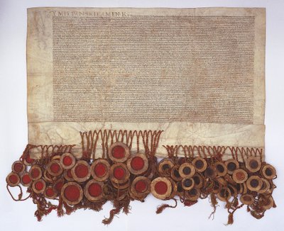 Unionen av Lublin, 1569 av Historical Document