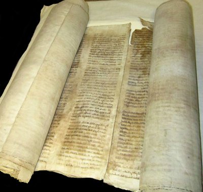 Torarullen från det judiska samfundet i Kaifeng, Kina av Historical Document