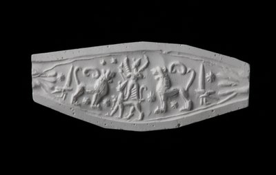 Hettitiska ringavtryck (gips) av Hittite