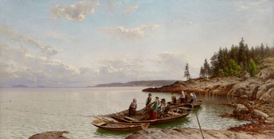 Morgon i den finländska skärgården av Hjalmar Munsterhjelm