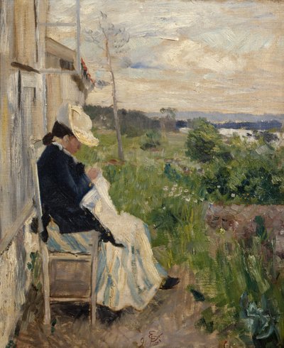 I solen av Hjalmer Eilif Emanuel Peterssen