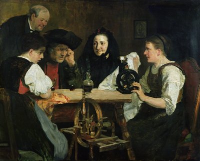 Den första symaskinen av Hjalmer Eilif Emanuel Peterssen