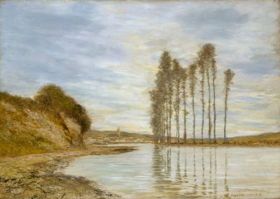 View on the Seine: Harp of the Winds, 1893-95. av Homer Dodge Martin