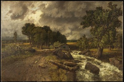 Den gamla kvarnen, 1886 av Homer Watson