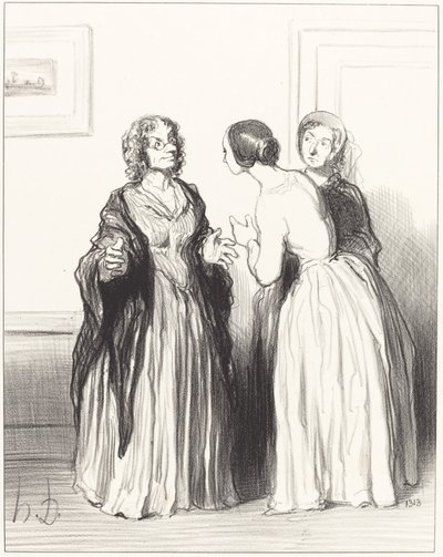 (1:a blå botten) - Låt oss ta tillfället i akt... av Honoré Daumier