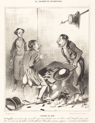 17.00 av Honoré Daumier