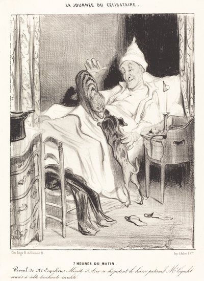 07:00 av Honoré Daumier
