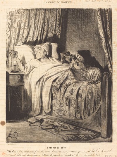 21.00 av Honoré Daumier