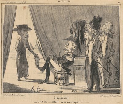 En Bukarest av Honoré Daumier