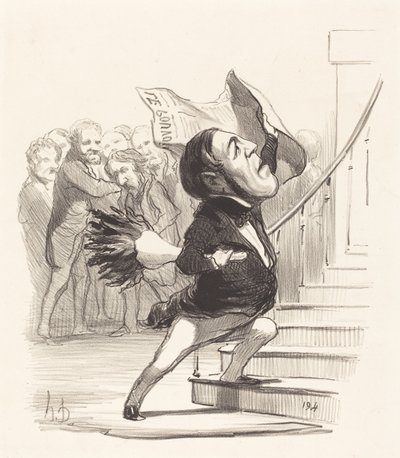 A. Granier de Cassagnac av Honoré Daumier