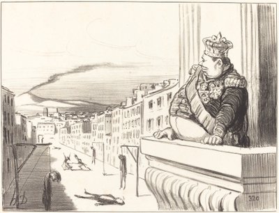 In Neapel - The best of kings... (andra plattan) av Honoré Daumier