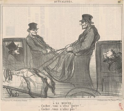 A till minuter av Honoré Daumier