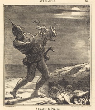 Som Pantin av Honoré Daumier