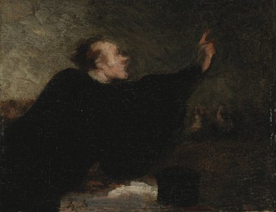 En rättegångsadvokat, 1853-1854 av Honoré Daumier