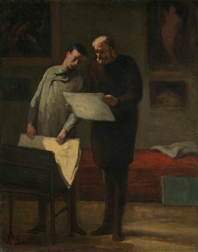 Råd till en ung artist av Honoré Daumier