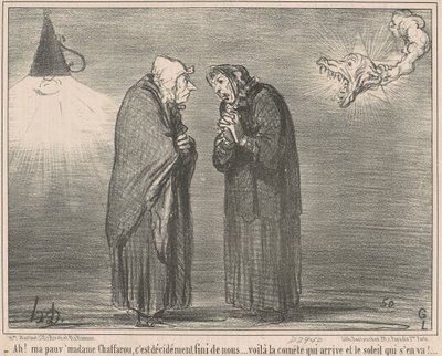 Äh! Vad är Buffa så länge som chiffer... av Honoré Daumier