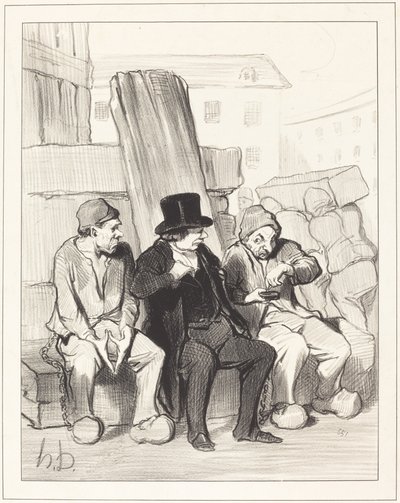 Så min vän, vid tjugotvå... av Honoré Daumier