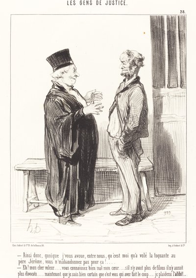 Så även om jag erkänner... av Honoré Daumier