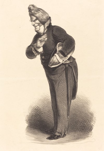 Amiral Verhuel av Honoré Daumier