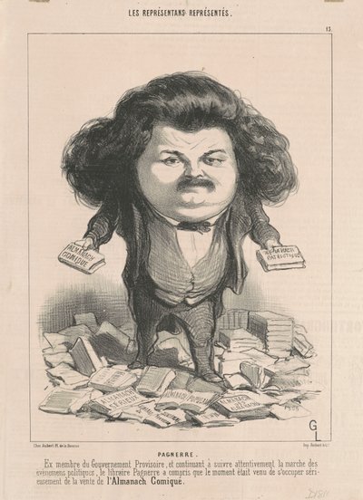 Myra. Laurent Pagnerre av Honoré Daumier