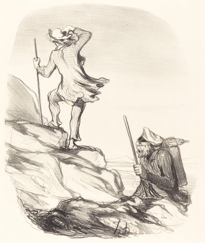 Ser du en civiliserad plats... av Honoré Daumier