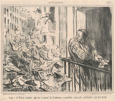 Aspekt av Paris, sedan vi spelade... av Honoré Daumier