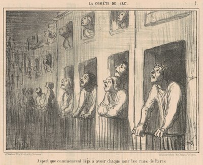 En aspekt som redan börjar få... av Honoré Daumier