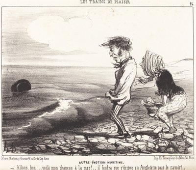 Ännu en maritim känsla av Honoré Daumier