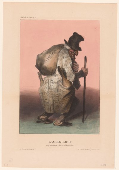 Baron Joseph-Dominique Louis som en fattig smugglare L