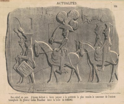Pepparkakor basrelief... av Honoré Daumier