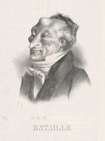 Battle (Alex. Simon Pataille) av Honoré Daumier