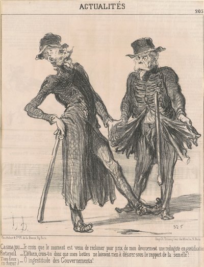 Casmajou -- Ratapoil (båda i kör) av Honoré Daumier