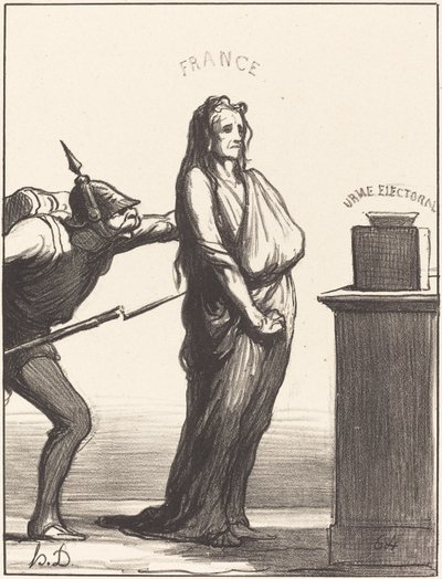 Vad vissa tidningar skulle kalla... av Honoré Daumier