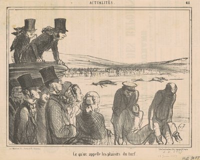 Det vi kallar gräsets nöjen av Honoré Daumier