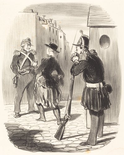 Den där jäkla Pigochard... av Honoré Daumier