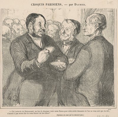 Den där dumma dubrancarten... av Honoré Daumier