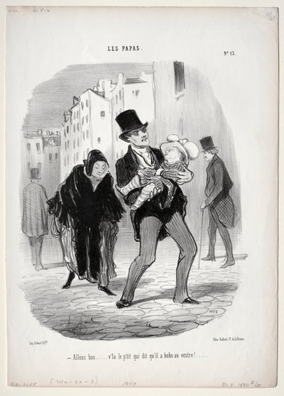 Kom med kära du... av Honoré Daumier