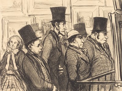 Cristi... här är ett nötkött som är välgjort!... av Honoré Daumier