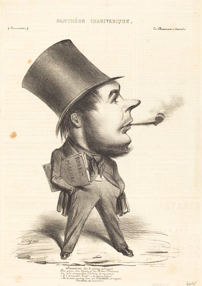 Daumier var den vanliga målaren... av Honoré Daumier
