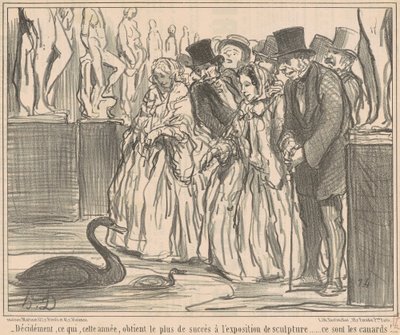 Definitivt, vad det här året ger... av Honoré Daumier