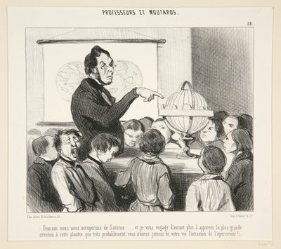 Imorgon ska vi ta hand om Saturnus av Honoré Daumier