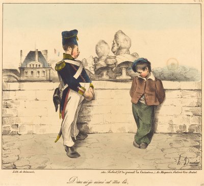 Gud älskade jag denna varelse av Honoré Daumier