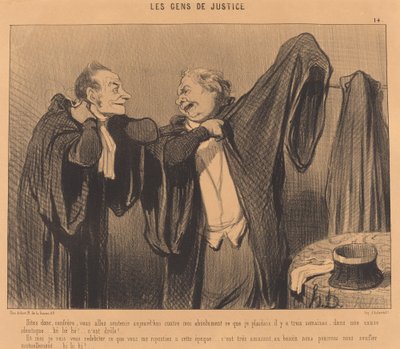 Säg, bror, du kommer att stödja... av Honoré Daumier