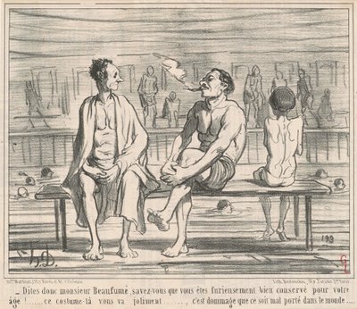 Säg, Monsieur Beaufumé... av Honoré Daumier