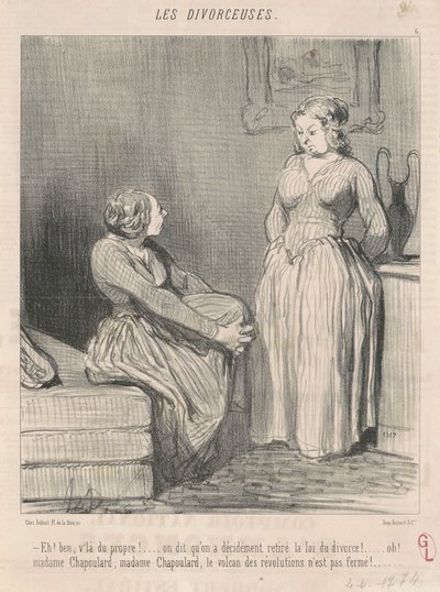 Hallå! Ben, här är rent! ... säger en ... av Honoré Daumier
