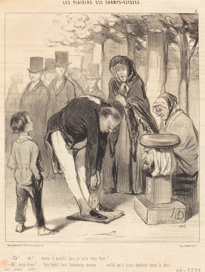 Eh!... Eh!... men det verkar som... av Honoré Daumier