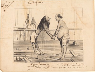 Hej hej! Trevligt att träffas... av Honoré Daumier